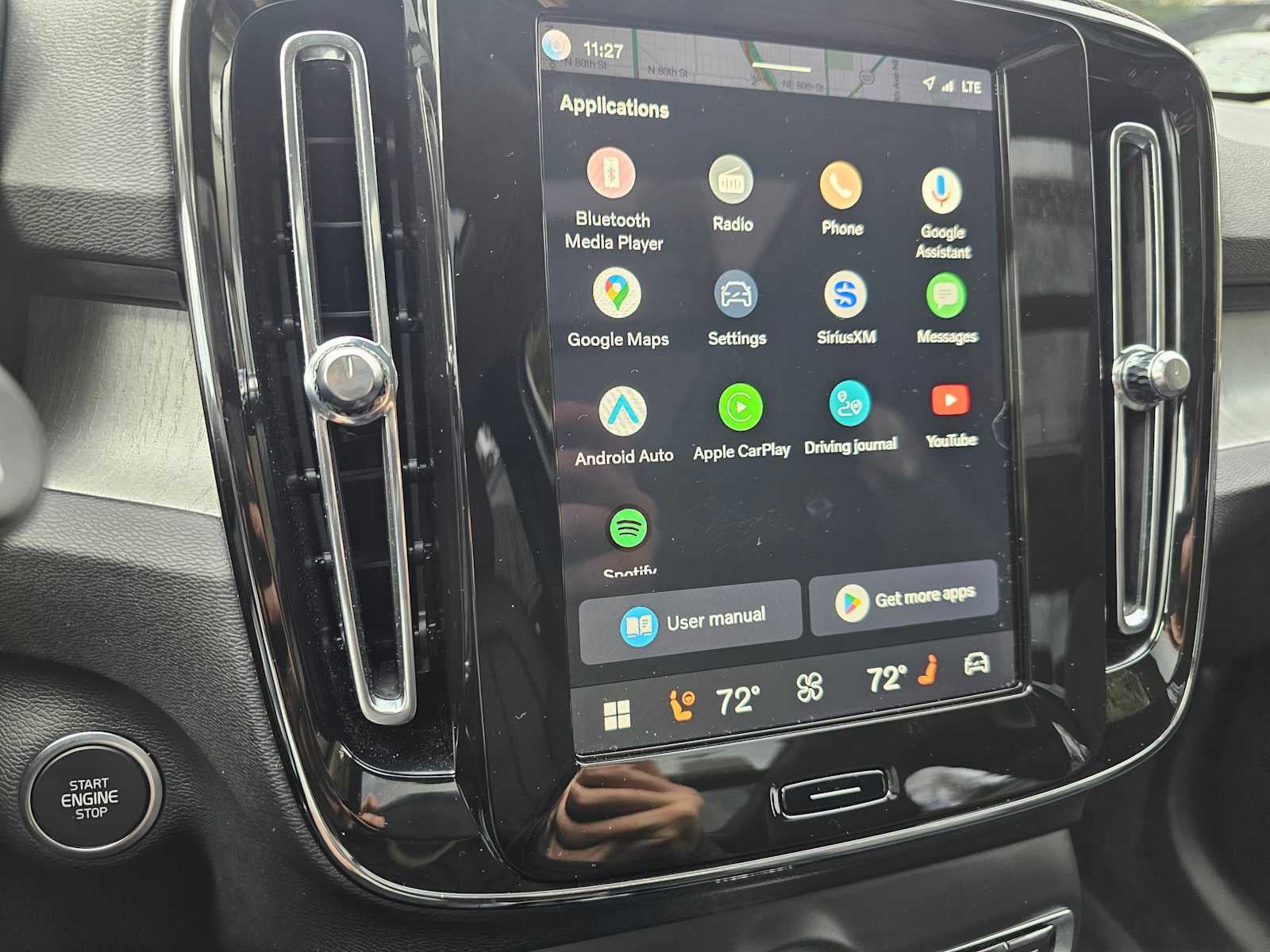 2025 Volvo XC40 Plus Dark Theme