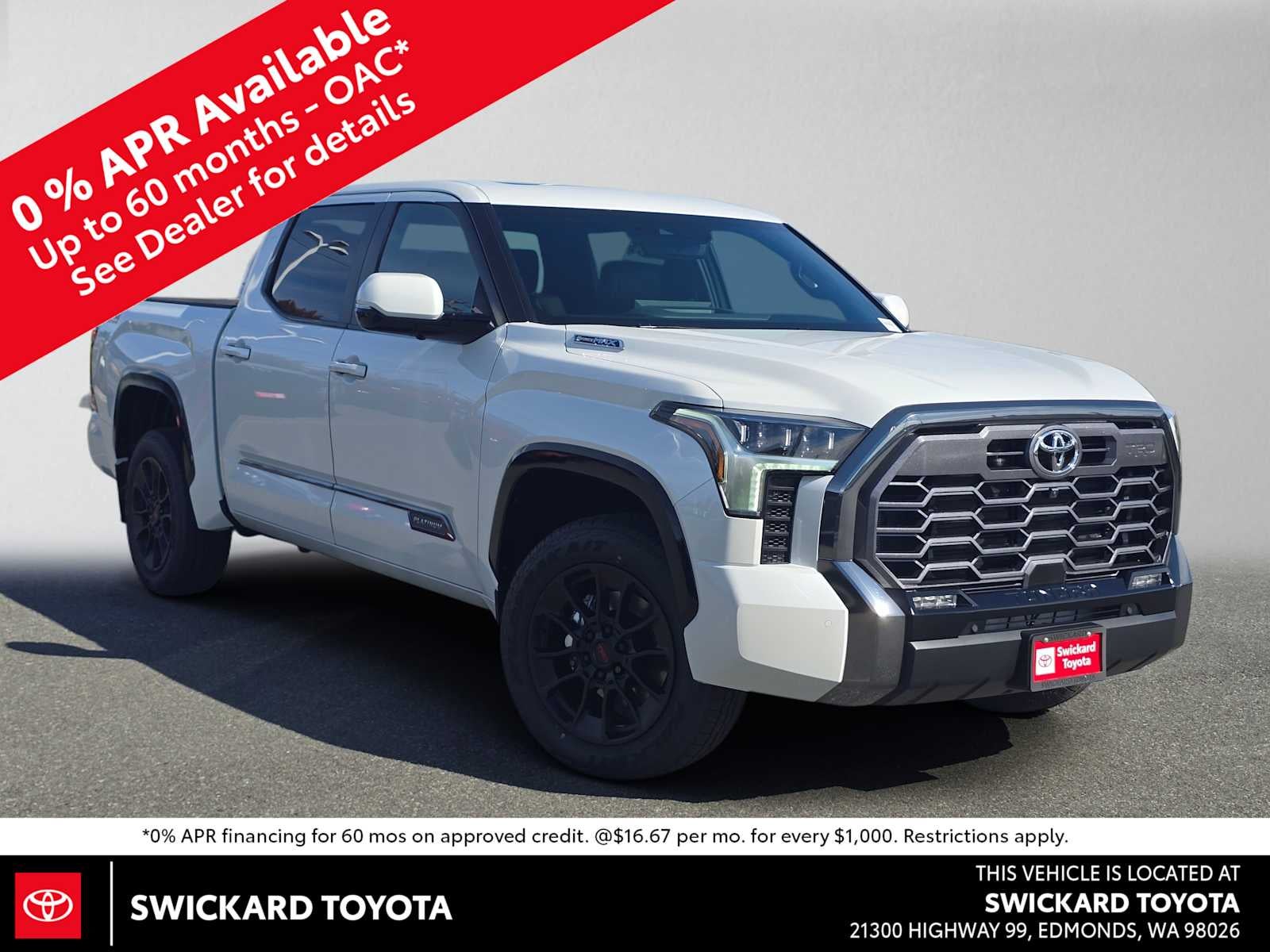2026 Toyota Tundra i-FORCE MAX Tundra Platinum