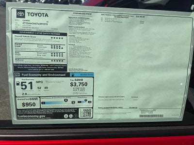 2026 Toyota Camry LE