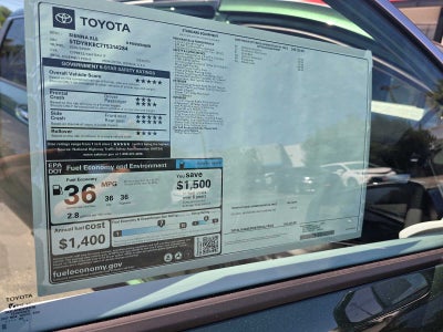 2026 Toyota Sienna XLE