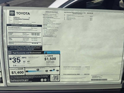 2026 Toyota Corolla LE