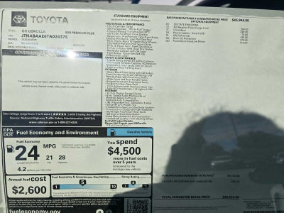 2026 Toyota GR Corolla Premium Plus MT