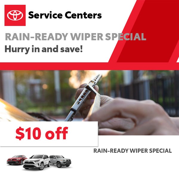Rain-Ready Wiper Special
