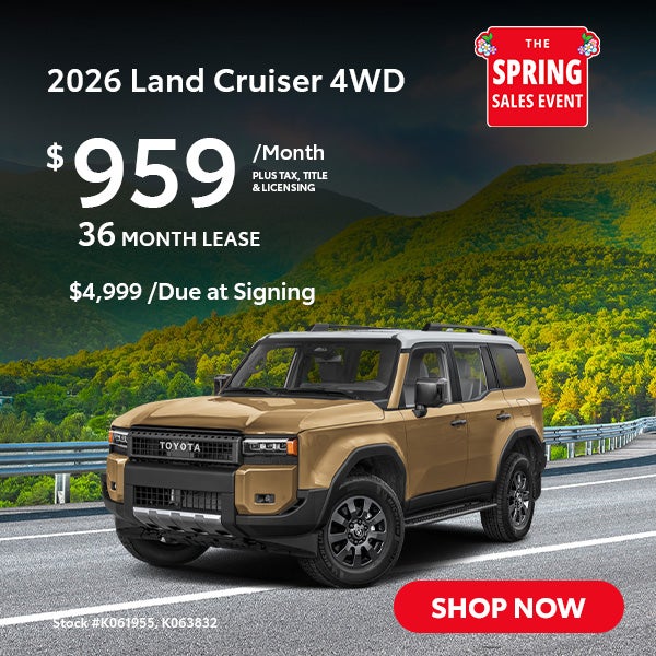 2026 Land Cruiser 4WD