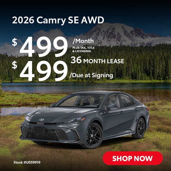 2026 Camry SE AWD