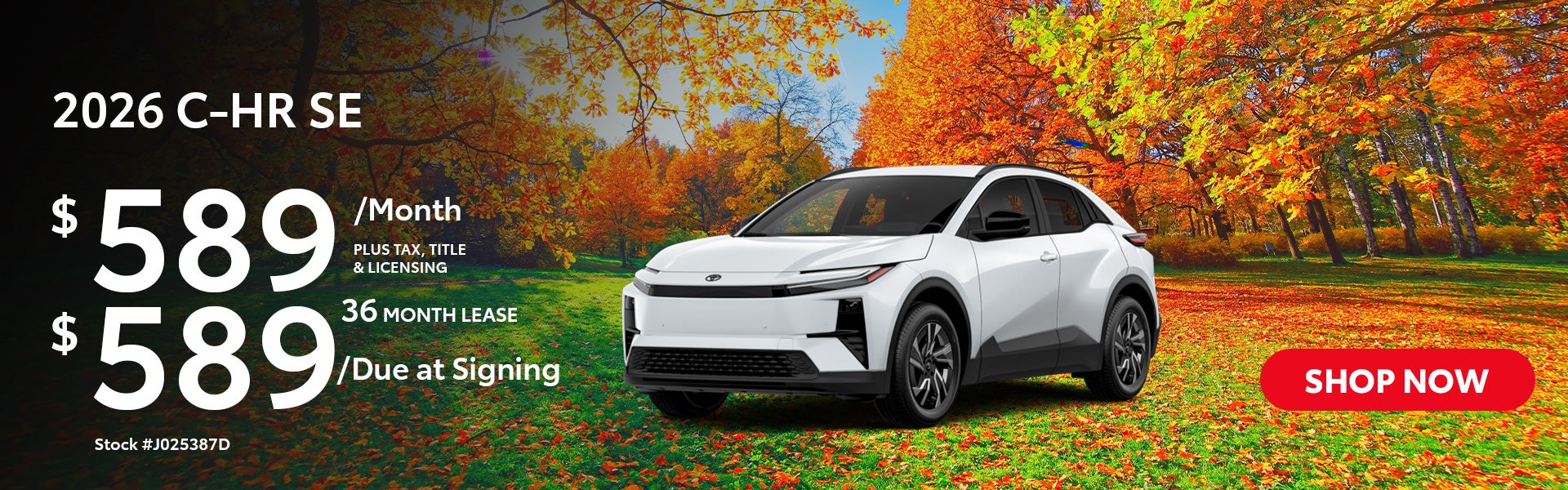 2026 Toyota C-HR SE