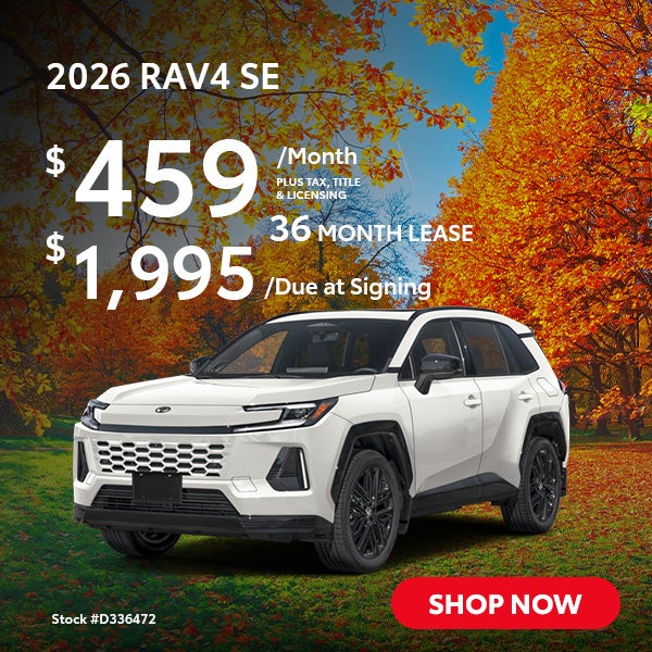 2026 Toyota RAV4 SE