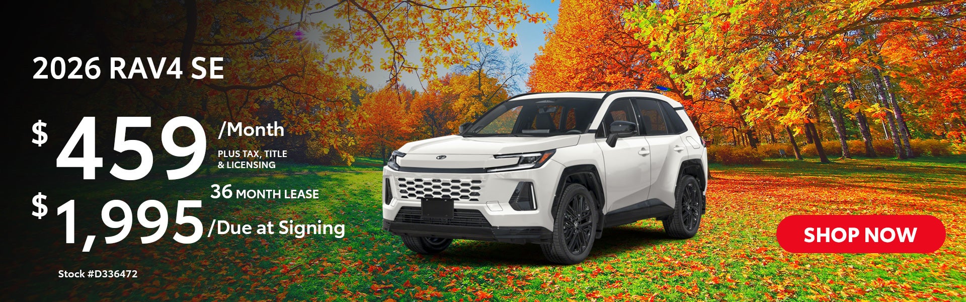 2026 Toyota RAV4 SE