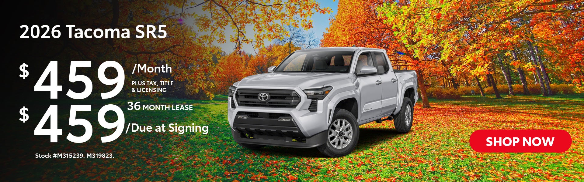 2026 Toyota Tacoma SR5