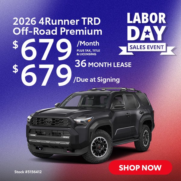 2026 Toyota 4Runner TRD Off-Road Premium
