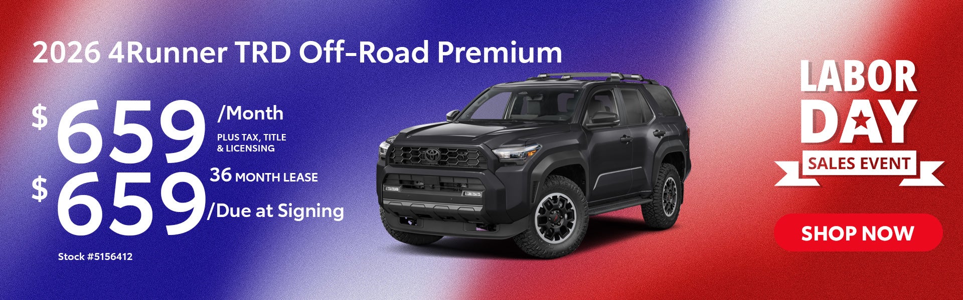 2026 Toyota 4Runner TRD Off-Road Premium