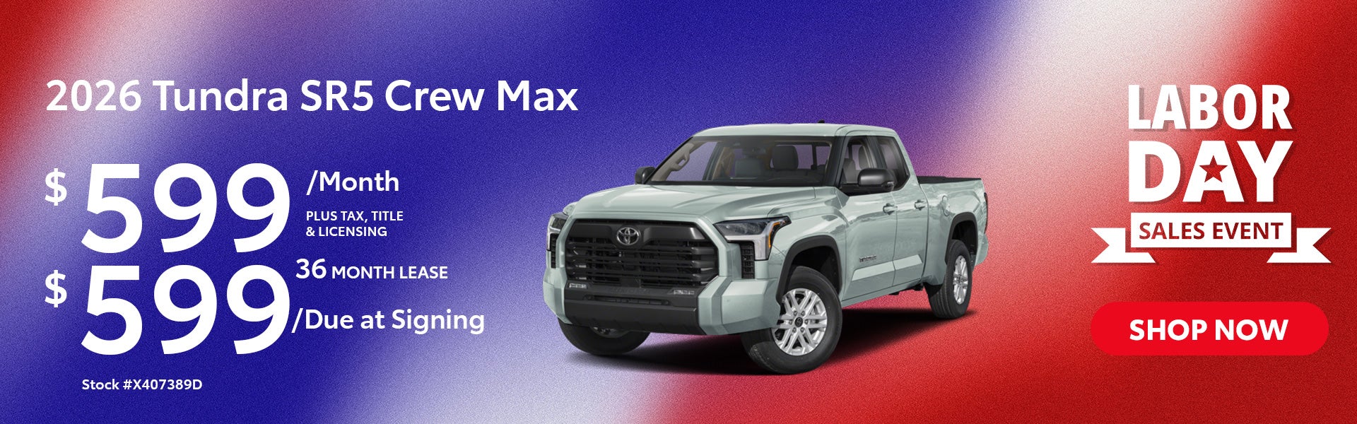 2026 Toyota Tundra SR5
