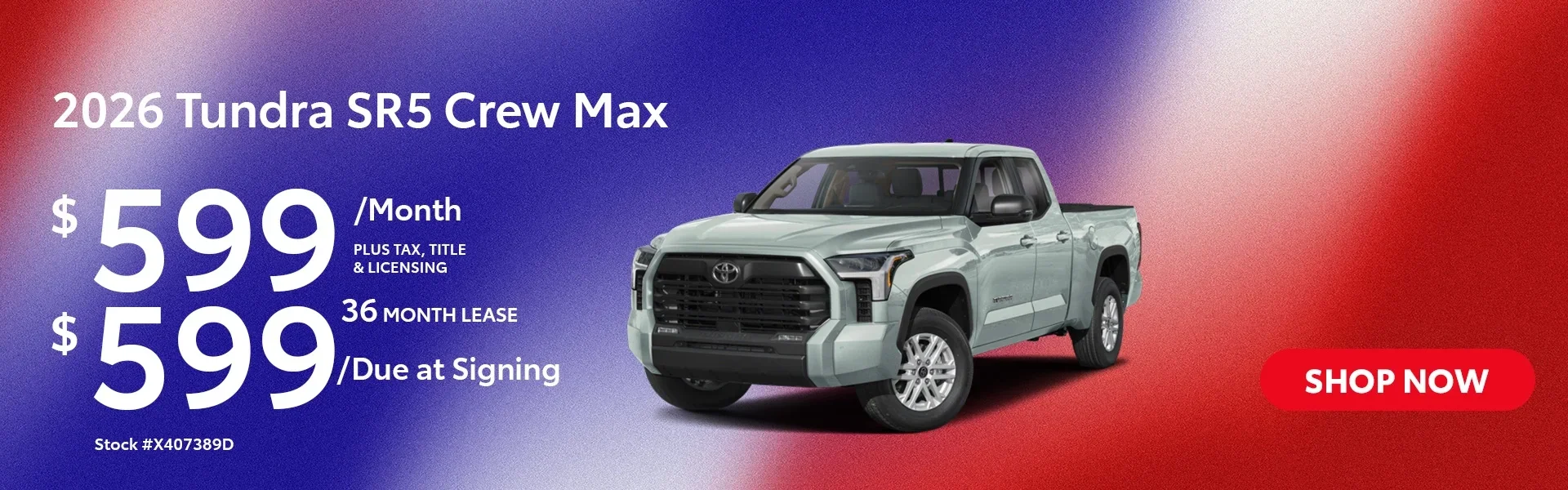 2026 Toyota Tundra SR5